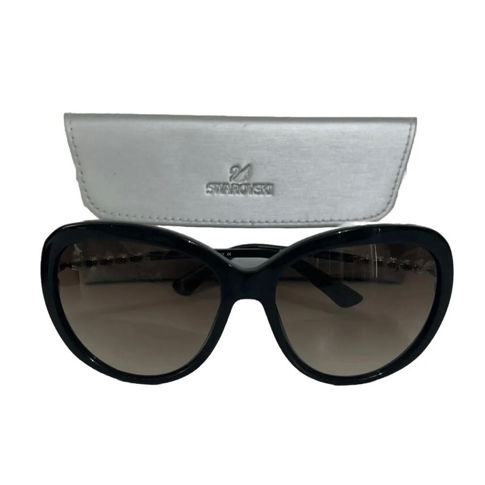 Swarovski Women’s Sunglasses Destiny SW 67 w/ Swarovski Crystal Arms